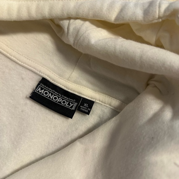Monopoly cream hoodie - XL - worn once - Picture 3 of 3
